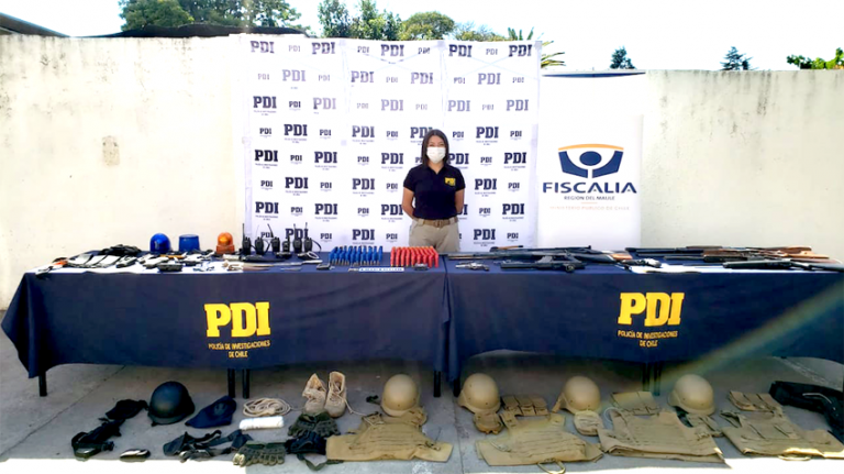 Detectives desarticulan banda criminal con gran poder de fuego