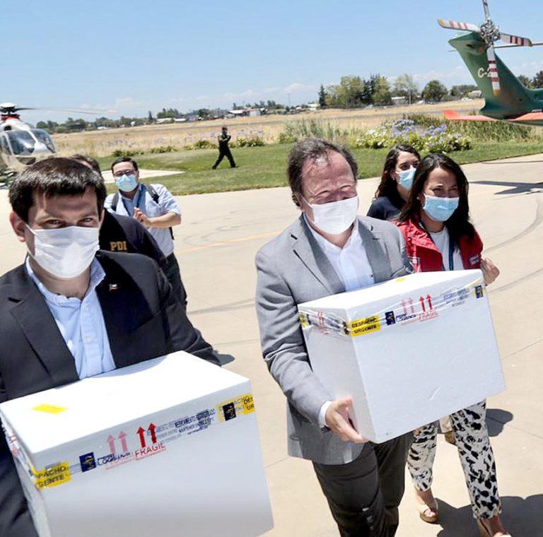 Alcalde de Talca valoró llegada a su comuna de primeras dosis de vacunas contra Covid-19