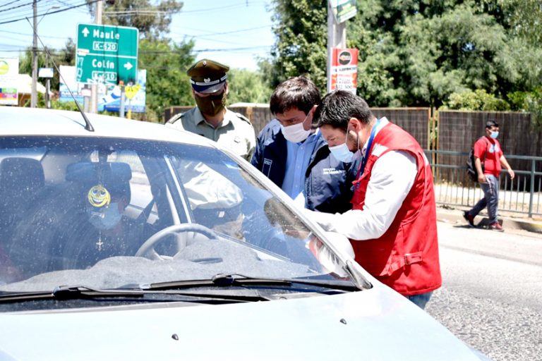 Todo el gabinete regional se desplegó en el Maule para fiscalizar cumplimiento de medidas sanitarias