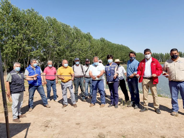 Inauguraron obras de riego en Maule Sur con  más de $270 millones de bonificación estatal