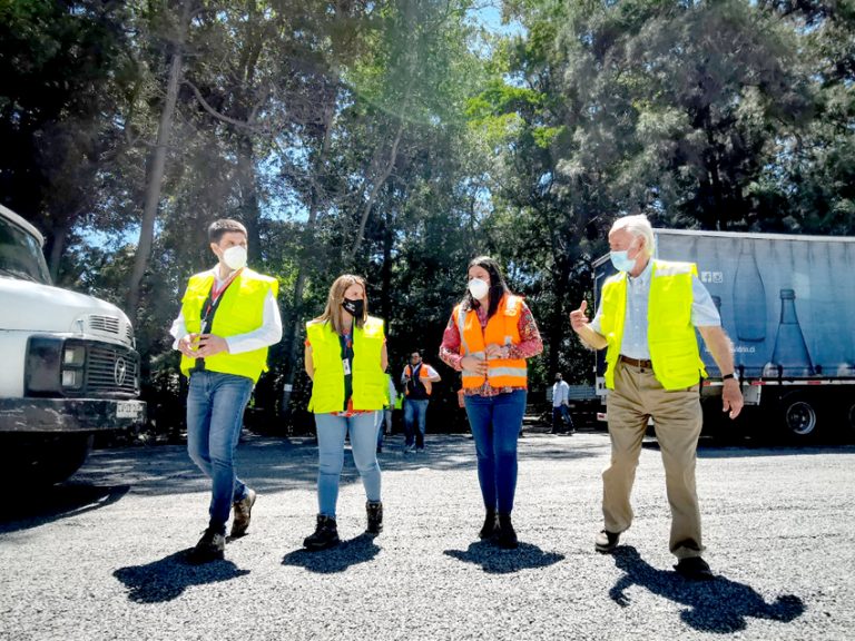 Verifican medidas de resguardo sanitario en empresas agrícolas de Sagrada Familia