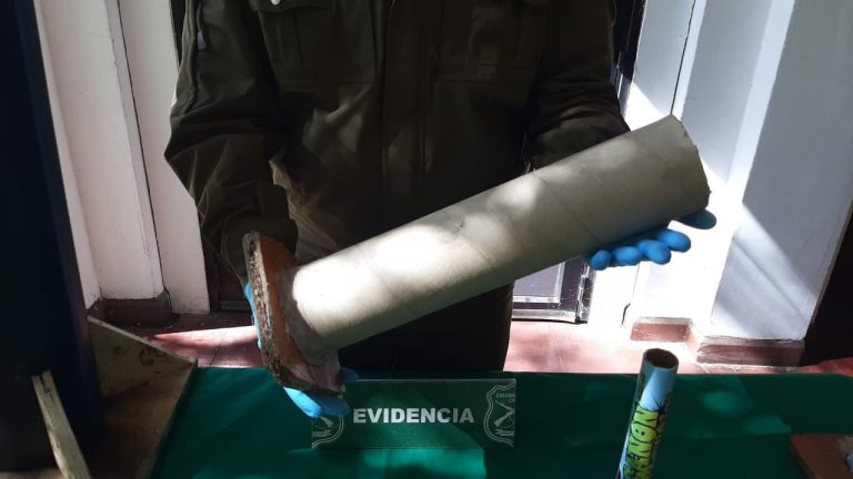 Barristas de Rangers detenidos por lanzar  fuegos de artificio y agredir a Carabineros