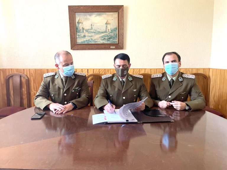 Se realizó cambio de mando en Prefectura de Carabineros de Curicó