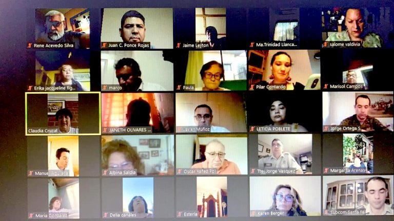 Inédita reunión virtual de alcalde con dirigentes vecinales