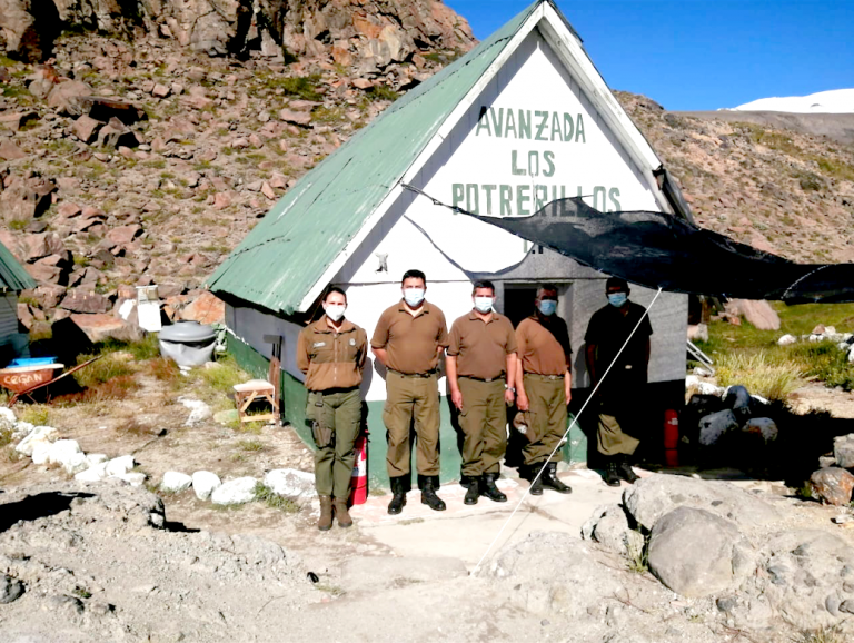 Carabineros relevó avanzada fronteriza “Los Potrerillos”
