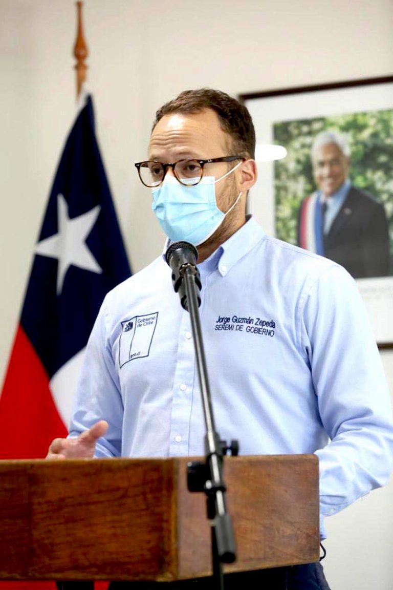 Talca a Transición: Intendente (s) llama a la ciudadanía a no olvidar las medidas sanitarias