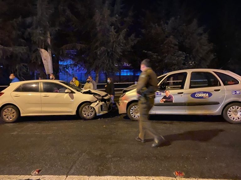 Candidato a concejal chocó ebrio y en toque de queda