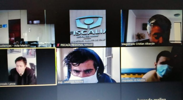 Decretan prisión preventiva para joven que lanzó piedra sobre cabeza de un carabinero