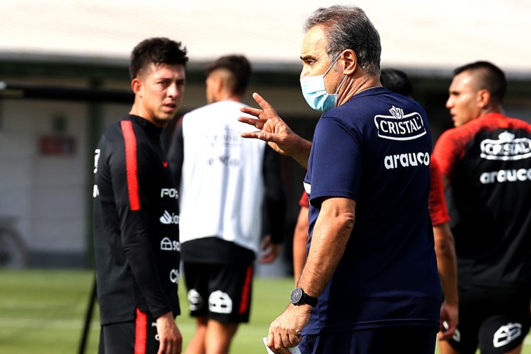 Hasta hoy Pablo Parra entrena en la Selección