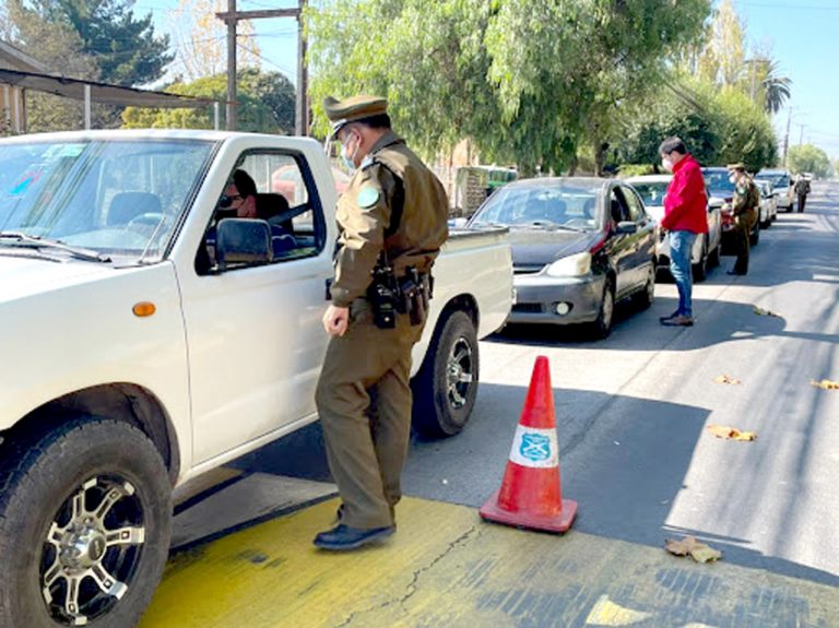 Carabineros llamó a ser responsable cuando Curicó avance a Transición 