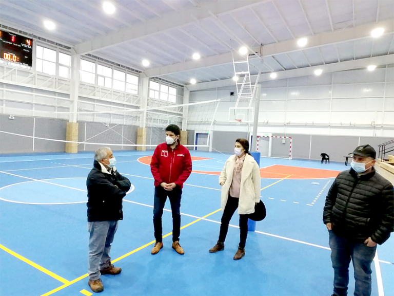 Polideportivo de Teno está listo para ser entregado al Municipio