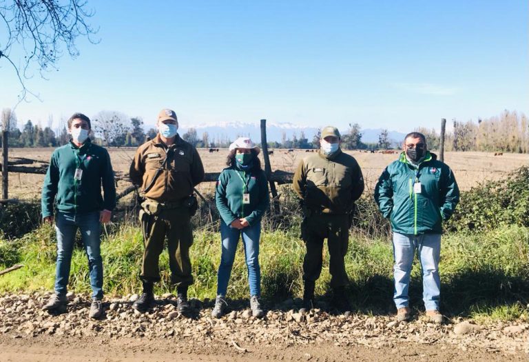 SAG y Carabineros fiscalizan cumplimiento a la Ley de Caza en precordillera de Linares