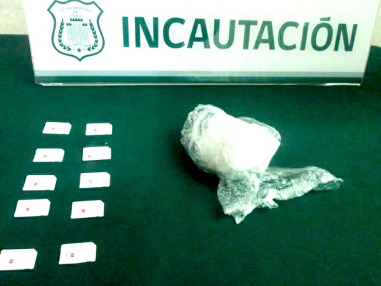 Detienen a sujeto por ingresar droga al Penal de Talca