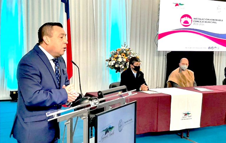 Martín Arriagada llamó a trabajar de manera mancomunada por vecinos de Sagrada Familia