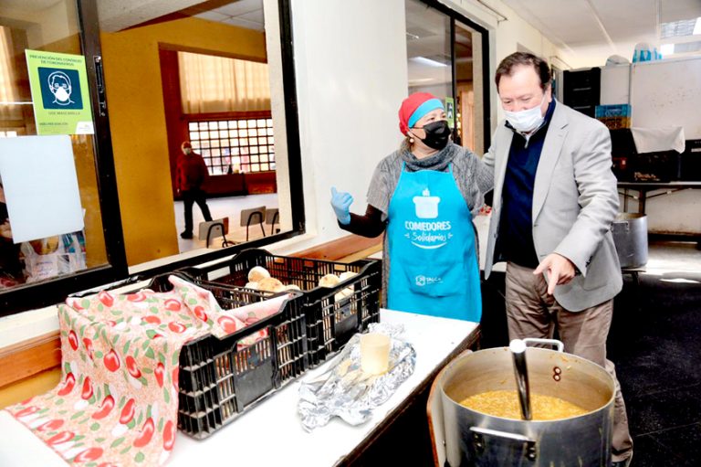 Comedores solidarios de Talca superaron las tres millones de raciones de alimentos
