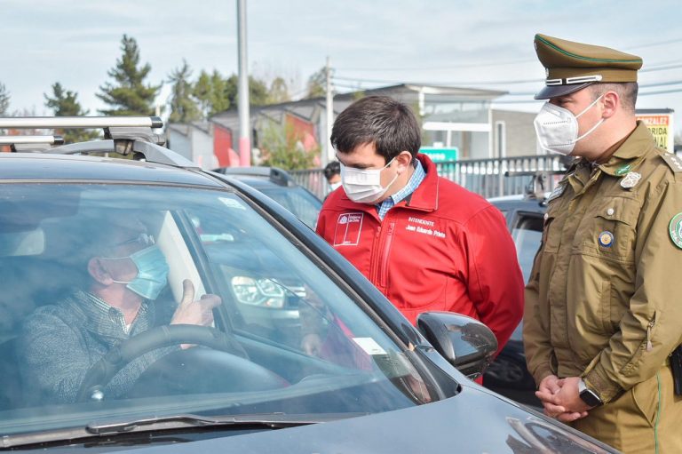 Estricta fiscalización en el primer fin de semana de nueva Cuarentena en Talca