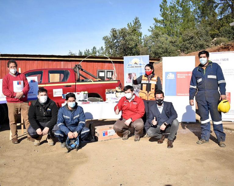 Comenzó entrega de recursos para apoyar minería del Maule