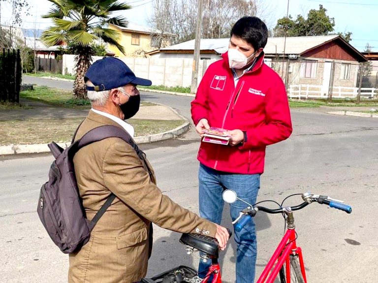 Gobernador recorrió sectores rurales de la provincia de Curicó