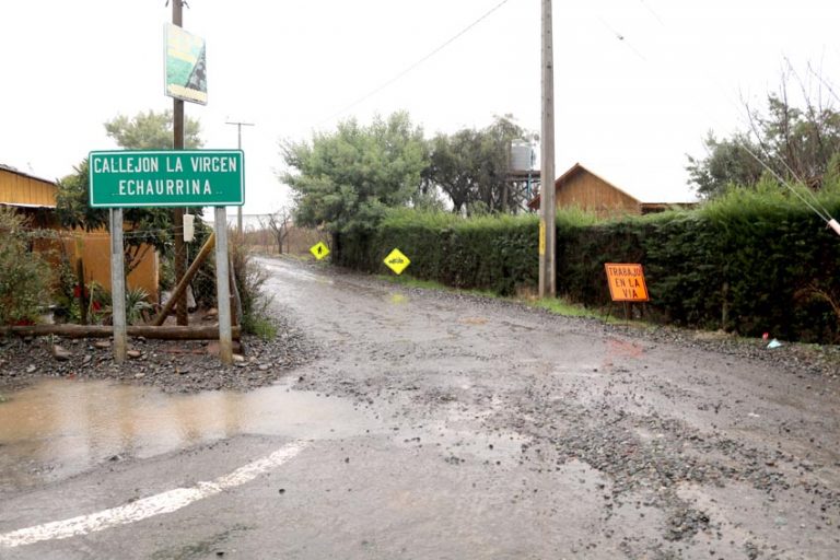 Comenzó pavimentación de callejón La Virgen de La Echaurrina