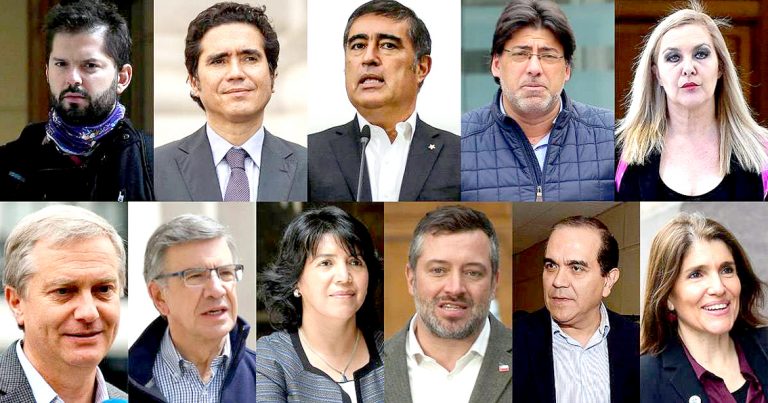 Joaquín Lavín y Daniel Jadue lideran carrera presidencial