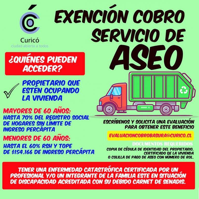 Invitan a aclarar dudas en operativo sobre pagos y exención del cobro de aseo