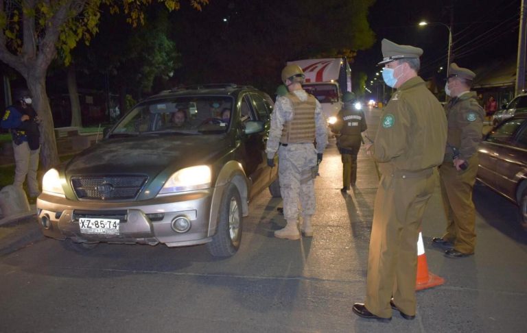 Toque de queda tiene un nuevo horario en el Maule