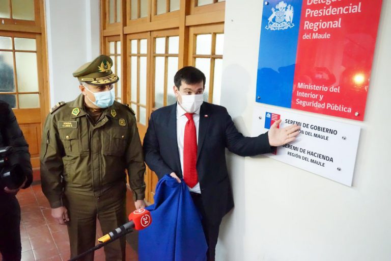 Delegado presidencial inaugura dependencias de nueva entidad