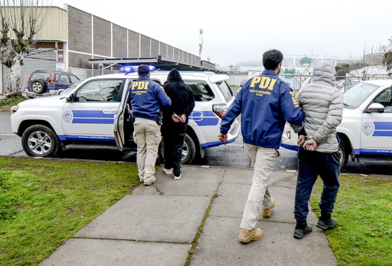 Tres detenidos por violentos “abordazos” en Curicó