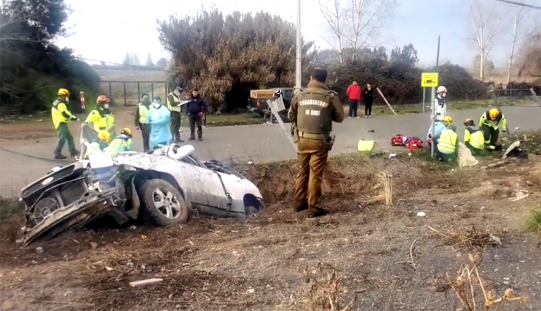 Funcionario de Carabineros fallece en trágico accidente en la Ruta 5 Sur