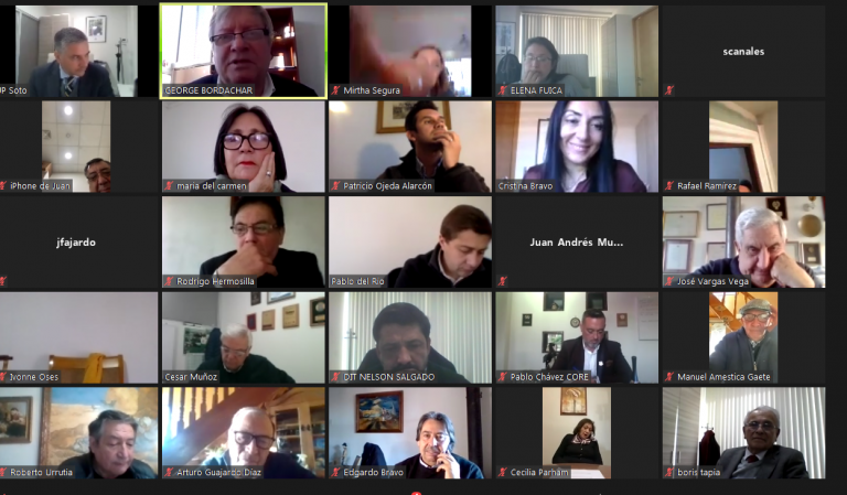 Cristina Bravo presidió primera sesión del CORE como gobernadora regional