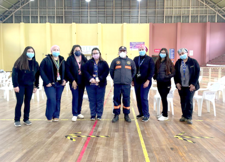 Jorge Espinoza: el voluntario de la Defensa  Civil que acompañó el proceso de vacunación