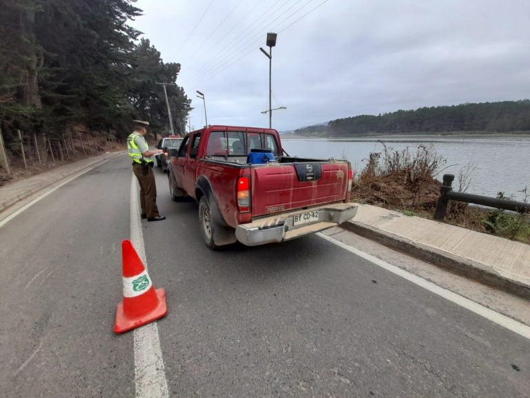 Carabineros realiza masivos servicios preventivos en la costa curicana