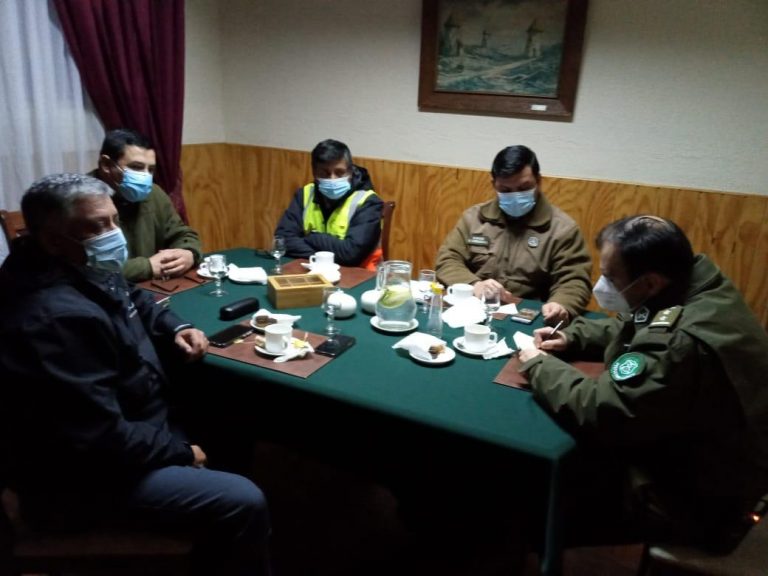 Sostienen reunión para tratar de bajar accidentes en la Ruta 5 Sur