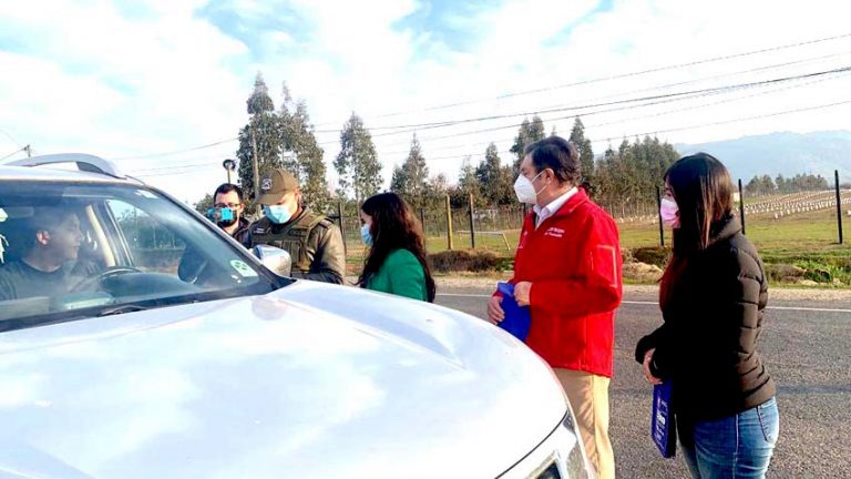 Senda del Maule y Carabineros realizaron fiscalización “Tolerancia Cero” en Hualañé
