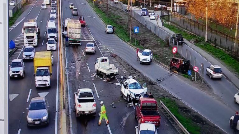 Ruta 5 Sur: Comprometen acciones para evitar “choques en cadena” por “trabajos de reparación”