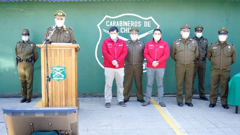 General de carabineros destacó incorporación de 26 nuevos vehículos a la región del maule