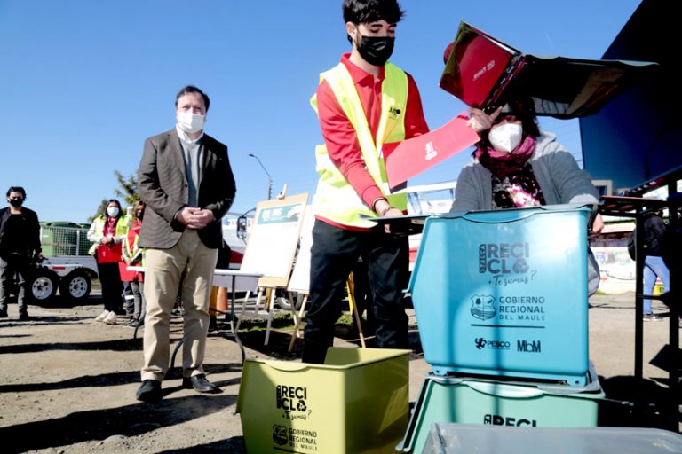 Talca comienza primera etapa de inédito proceso de recolección segregada en Chile