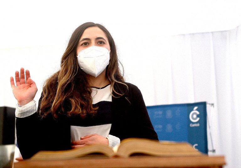 Paulina Bravo valoró instalación de puntos limpios