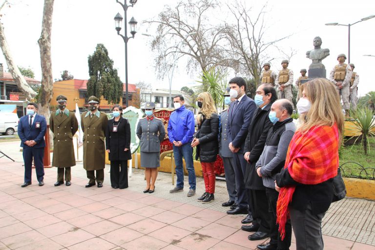 Solemne ceremonia por nuevo natalicio de Bernardo O’Higgins