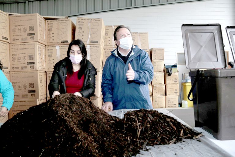 Planta de compostaje de Talca tendrá maquinaria para su puesta en marcha