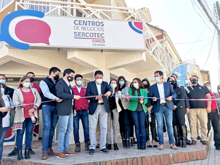 Inauguran nuevo Centro de  Negocios Sercotec en Licantén