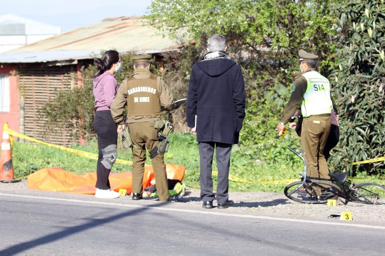 Ciclista murió atropellado por conductor que se fugó