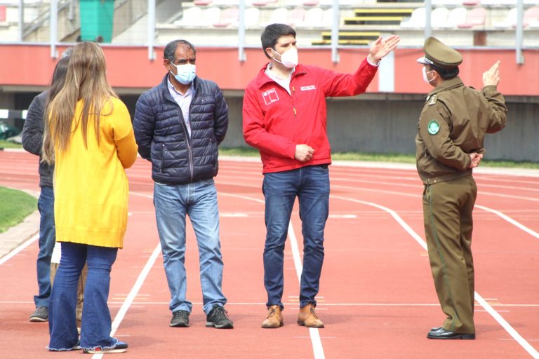 Supervisan medidas de  Seguridad previo a partido