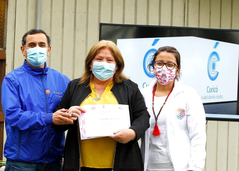 Vecinos de Sarmiento concluyeron proyecto en beneficio de su salud