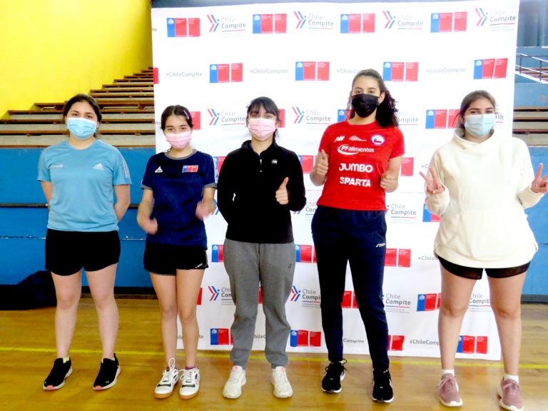 Conforman Team Maule de Tenis de Mesa para Juegos Binacionales