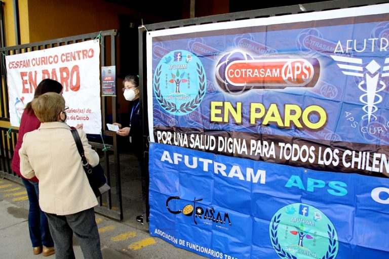 Cesfam y Cescof curicanos no atendieron público