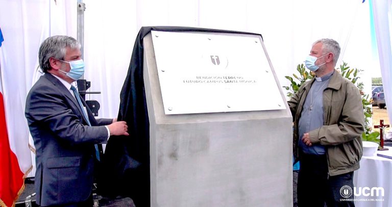 Universidad Católica del Maule bendijo su nuevo Campus Santa Mónica en Curicó