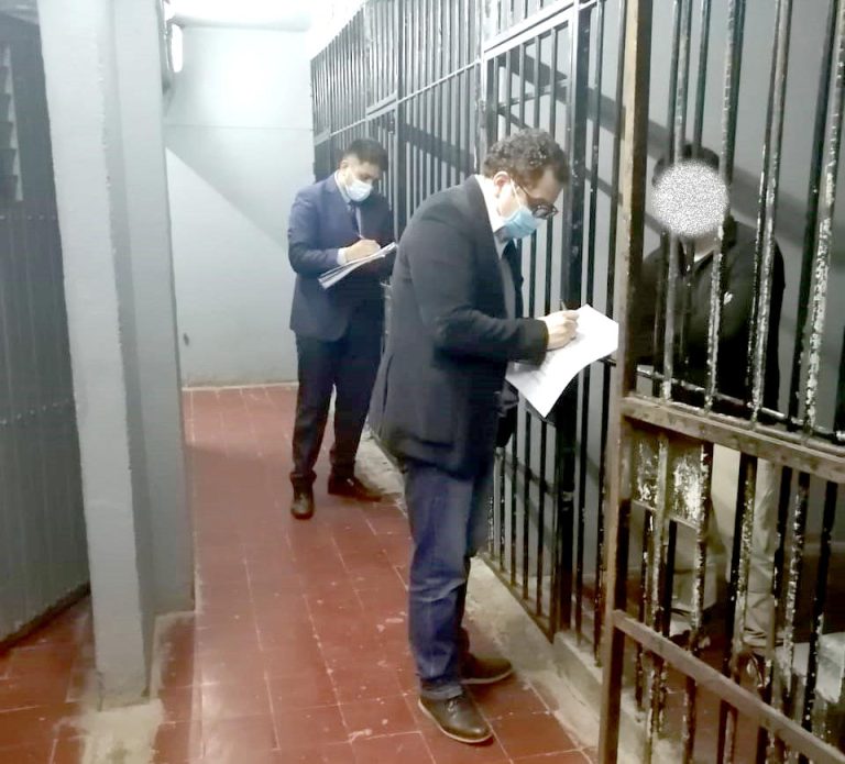 Defensores públicos entrevistaron  a detenidos por movilizaciones 18/O