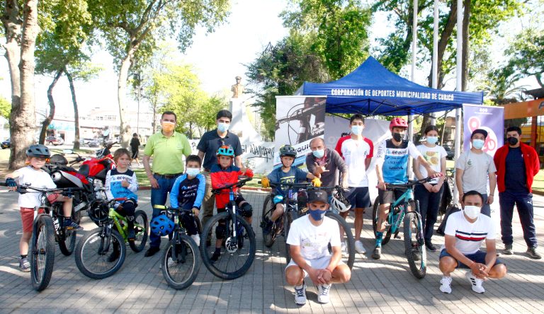 Municipalidad de Curicó habilita punto de reparación de bicicletas