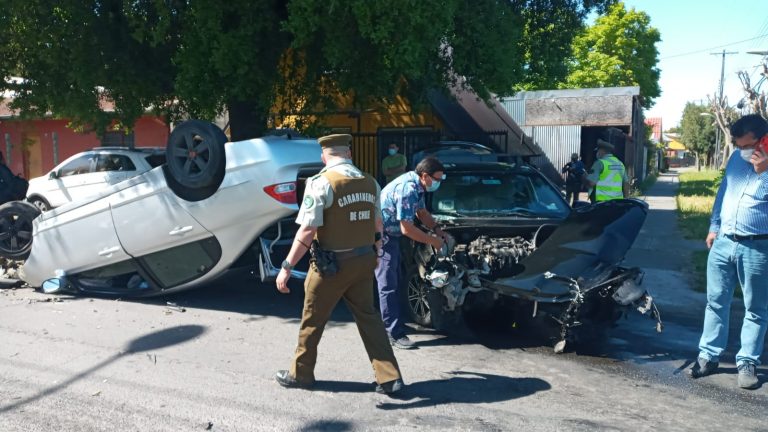 Intersección de calles San José y Yungay  vuelve a ser protagonista de un accidente